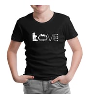At 8 Siyah Çocuk Tshirt