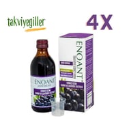 Enoant Siyah Üzüm Ekstraktı 250ml 4 Adet (Krem)