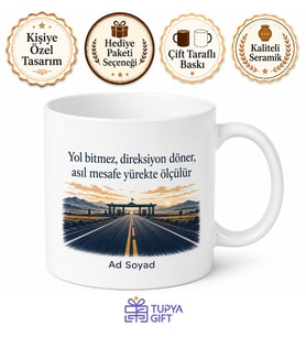 Tır Şoförü Takograf Dinlenme Gümrük Kapısı Sınır Geçişi Kupa Bardak Hediye
