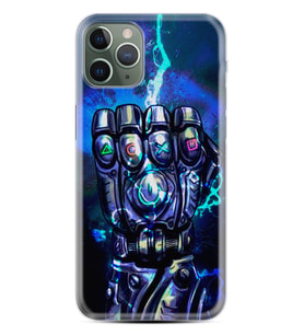Apple iPhone 11 12 13 14 Pro Max Kılıf Desemli Silikon Thunder Play 1760