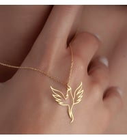 Anka 14 Ayar Altın Kolye