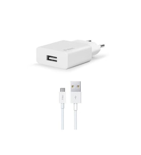 Ttec 2SCS20CB Smartcharger Seyahat Şarj Aleti 2.1A + Type-C Kablo Beyaz