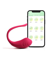 Telefon Kontrollü Modern Vibratör Pembe
