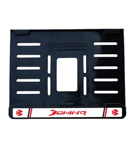 Bajaj Dominar Uyumlu 2 Plastik (15X24 Cm) Kırılmaz Plakalık