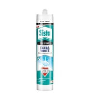 Sista EXTRA WHITE kararmayan, antikbakteriyel , su sızdırmayan çok kaliteli BEYAZ silikon
