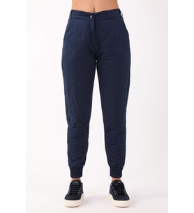 Maraton Comfort Kadın Dönüşlü Paça Açık Lacivert Pantolon