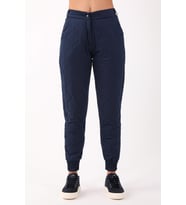 Maraton Comfort Kadın Dönüşlü Paça Açık Lacivert Pantolon