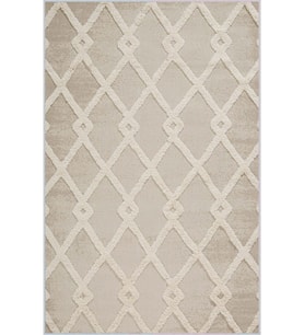 Eliana Home Baskılı, Yıkanabilir Kaymaz Taban Salon Halısı LNA1475 100x150 cm (Bej)
