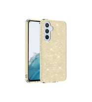 Samsung Galaxy A54 Uyumlu Kılıf Zore Shining Silikon (Gold)