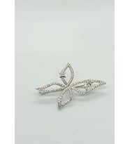 Yıldız Detaylı Kelebek Silver EarCuff