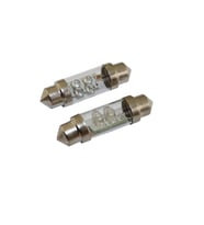 Space Sofit Dekoratif 45mm Led Ampul (2x4Led) Mavi 12V/ LAAM113-2-12