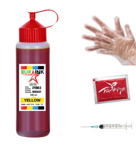 Epson EcoTank L382 Yazıcı Uyumlu Mürekkep Yellow 500 ml (664)