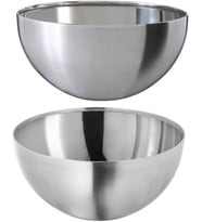 2'li 12 Cm Blanda Blank Paslanmaz Çelik Çerez-Sunum Kasesi
