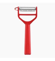 Opinel T-Duo Polimer Saplı Meyve-Sebze Soyacağı Kırmızı