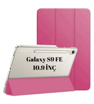 Samsung Galaxy Tab S10 Lite FE/S10/S9 FE/S9 Kılıf PU Deri Smart Standlı Case(12.