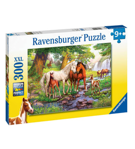 Ravensburger Çocuk Puzzle 300 Parça Nehirde Atlar 129041