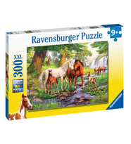 Ravensburger Çocuk Puzzle 300 Parça Nehirde Atlar 129041