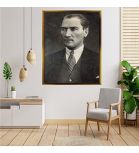 ÇERÇEVELİ ATATÜRK TABLO S742
