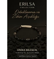 Sertifikalı Öğrenme Zihin Açıklığı ve Odaklanma Bilekliği – Oniks ve Terahertz – 6 mm (Çok Renkli)
