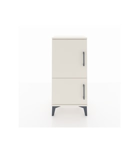Arges Komodin 3 Raflı 2 Kapaklı 44x30x96 Aytaşı-Aytaşı