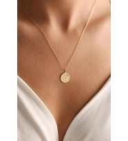Kişiye Özel Şık Deniz Yıldızı Model Kolye 925K Gümüş (Gold)