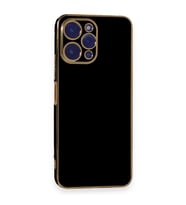 Xiaomi Poco M6 Pro 5g Kılıf Volet Silikon - Siyah