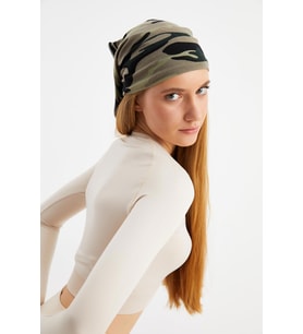 kamuflaj Kadın 4 fonksiyonlu Koruyucu, Pamuklu, Esnek, Terletmez, Bandana, Boyunluk, Buff, Maske