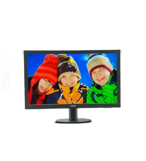 PHILIPS 223V5L 21.5 İNÇ WİDESCREEN SİYAH 5MS Full HD LED MONİTÖR