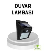 20 Led Güneş Paneli Aydınlatma – Fotoselli Ve Hareket Algılamalı Dış Mekan Duvar Lambası