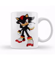 Shadow the Hedgehog Sonic Kupa Bardak Porselen