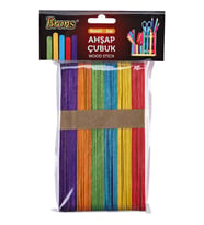 Brons Ahşap Çubuk Renkli Dar BR-902 