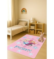 Modern Dijital Baskı Kaymaz Taban Çocuk ve Genç Odası Halısı H0968