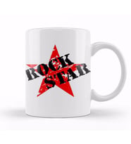 Rock Star Kupa Bardak Porselen