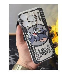 Iphone 16 PROMAX Uyumlu Baskılı Şeffaf Telefon Kılıfı