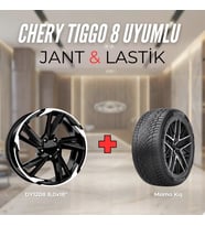 Chery Tiggo8 Uyumlu Momo235/55R18 Kış Lastiği 4 adet Yılı:2025+DY1208 BD 18"Jant 4 Adet