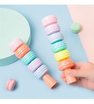 Mini 6 adet Macaron fosforlu boya kalemi 2009