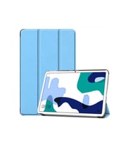 Huawei MatePad 10.4 Uyumlu Zore Smart Cover Standlı 1-1 Kılıf (Mavi)