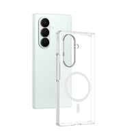 Galaxy Z Fold 8 Ultra Kamera Korumalı M-Safe Şarj Özellikli Şeffaf London Sert PC Kılıf