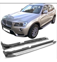 Bmw X3 Uyumlu 2003-2010  Yan Basamak Koruma BMW Tip Style (İthal)