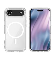 iPhone 17 Air için Uyumlu MagSafe özellikli Şeffaf Kılıf