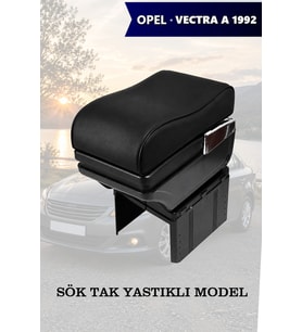 opel vectra a 1992 kol dayama geniş model Lüks Siyah Yastıklı Deri