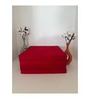 40CMX40CM+4CM 4'LÜ SÜNGERLİ SANDALYE MİNDERİ ÇIKARILABİLİR KILIF BAĞCIKLI