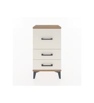 Arges Komodin 3 Çekmeceli 44x30x80 Çam-Aytaşı