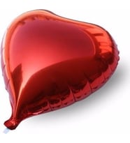 Pazariz  Kırmızı Kalp Folyo Balon