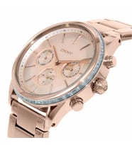 Dkny Çelik Kasa Roz Kaplama Swarovski Taş Çerçeveli Kadın Kol Saati - NY2331 - 5047-AGST