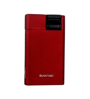 Quantoro Tek Torch Pürmüz Kırmızı Metal Puro Çakmağı
