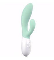 Agorshop Lelo İna 3 Green Flexible Rabbit Vibratör