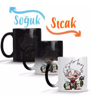 Naruto Kakashi Sihirli Kupa Bardak Porselen