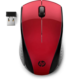 Hp 7Kx10Aa 220 Kablosuz Fare, Kırmızı