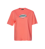 Hummel Patez Oversize T-Shirt Kadın Günlük Tişört 912150-9952 Turuncu